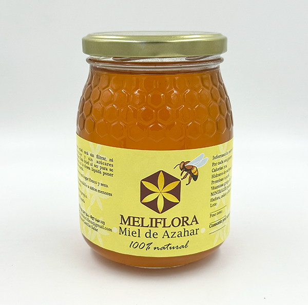 Miel pura de abeja (flor de azahar) - Productos Orgánicos - Huarté Orgánico